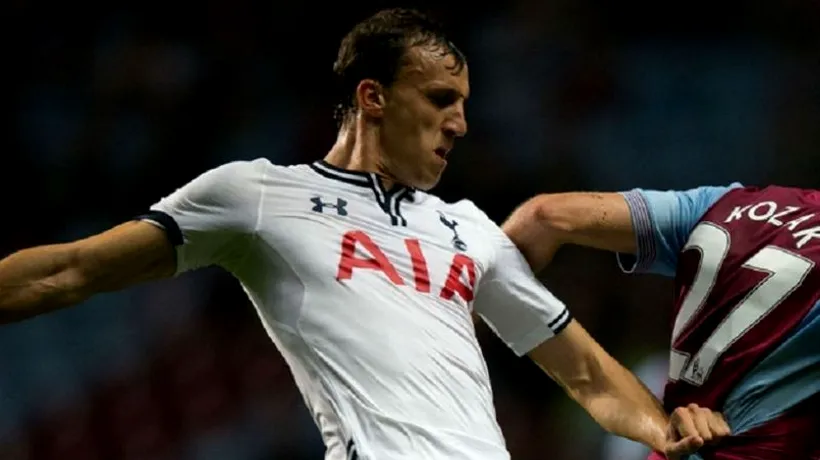 Vlad Chiricheș a marcat primul său gol pentru Tottenham Hotspur în campionatul Angliei