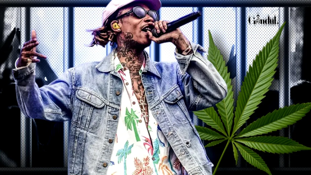 Wiz Khalifa, condamnat definitiv la închisoare cu executare pentru că și-a aprins un joint în România