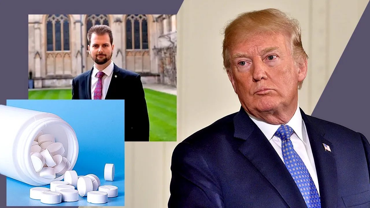 Un cercetător român la Oxford contrazice avertismentul lui Trump despre paracetamol: 