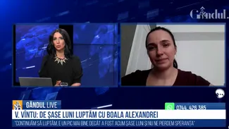 CU GÂNDUL LA VOI. Verginia Vîntu, mama fetiței care are nevoie de cel mai scump vaccin din lume: Ca părinți, nu putem să admitem faptul că Alexandra s-ar putea stinge sub ochii noștri. / Doar cu ajutorul tuturor fiica noastră poate fi salvată