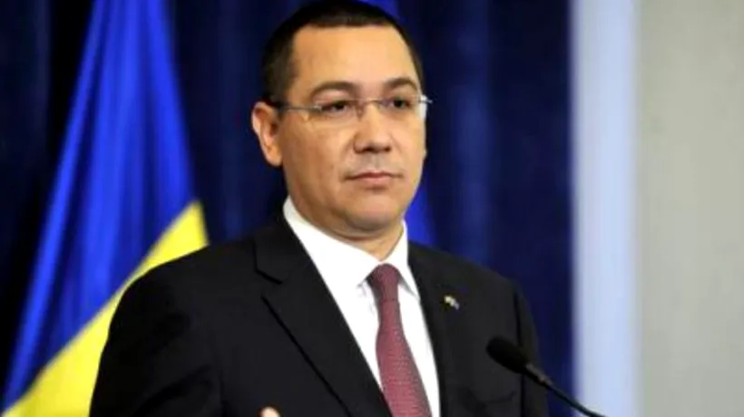 Victor Ponta: La mulți ani românilor din toată lumea cu ocazia Zilei Imnului Național