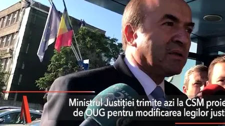 Toader trimite la CSM proiectul de OUG pentru modificarea LEGILOR JUSTIȚIEI