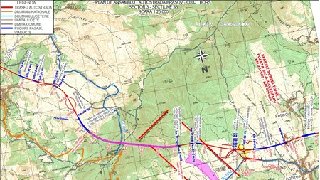 7 companii au depus dosarele pentru licitația celui mai dificil tronson din Autostrada Transilvania