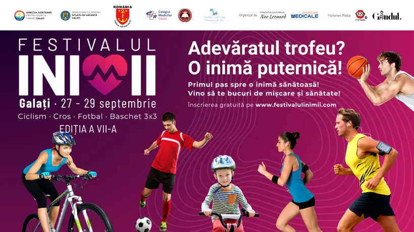 Festivalul Inimii 2024: Sănătate prin Mișcare și Educație!