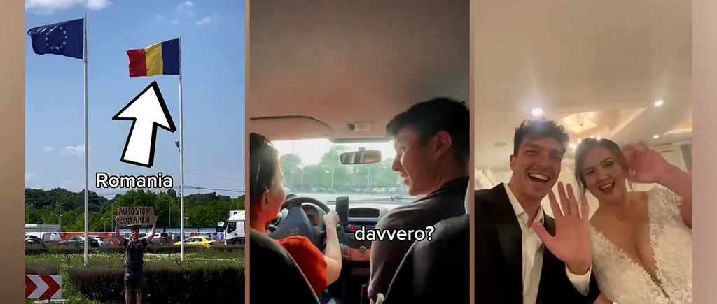 VIDEO. Un italian care a făcut autostopul în România a ajuns, întâmplător, la o NUNTĂ tradițională. Cum a fost posibil