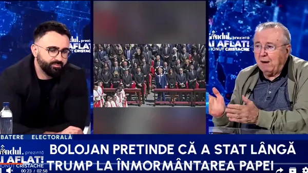 Ion Cristoiu: „A fost în marja funerară mediatică dintre Trump și Zelenski, regizată de Trump, în stilul nunți, înmormântări, parade”