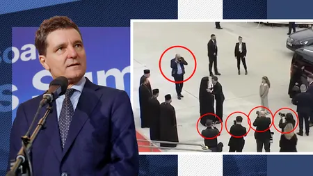 „Voluntarii” lui Nicușor revin în prim-plan. GÂNDUL i-a surprins și la Sfințirea Catedralei. Numărul lor s-a dublat. Sunt mai mulți și mai eficienți. Priviți-i pe „voluntari” în acțiune pe lângă președinte și familie!