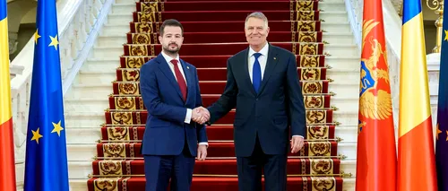 <i class='ep-highlight'>Klaus</i> <i class='ep-highlight'>Iohannis</i>, discuție cu președintele Muntenegrului: Eu sunt un adept al integrării Balcanilor de Vest în UE