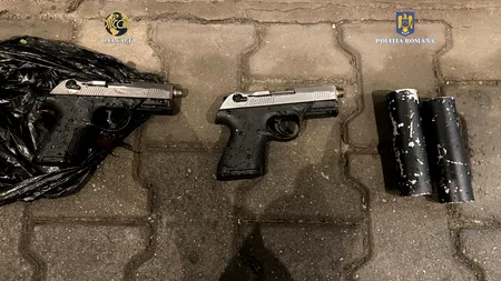 Contrabandă cu arme în Ilfov. Un turc prins în flagrant cu două PISTOALE LETALE