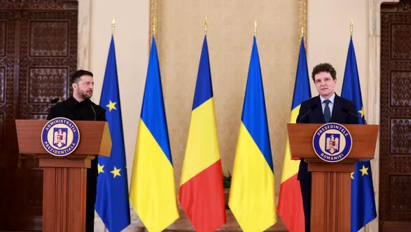 Nicuşor Dan, după discuţiile cu Zelenski: „Am primit garanții cu privire la continuarea funcționării școlilor în limba română din Ucraina”