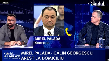 „O facere de dreptate” Mirel Palada explică decizia în cazul lui Călin Georgescu: Se confirmă că este un dosar politic