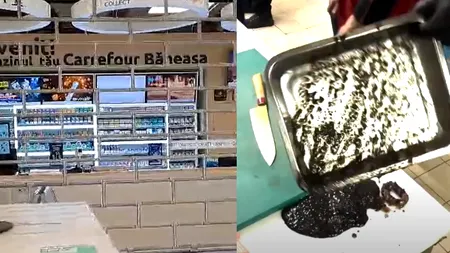 CARREFOUR Băneasa rămâne ÎNCHIS, la o zi după controlul ANPC. Pește stricat, tăvi murdare, și carne depozitată în condiții insalubre