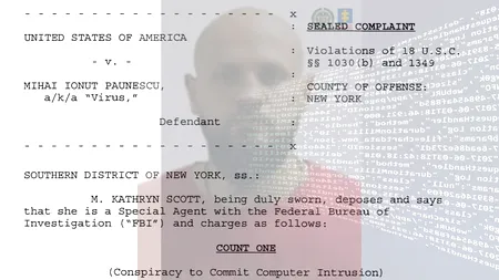 Hacker român căutat de opt ani de americani, capturat în Columbia. Bărbatul ar fi virusat inclusiv calculatoarele NASA