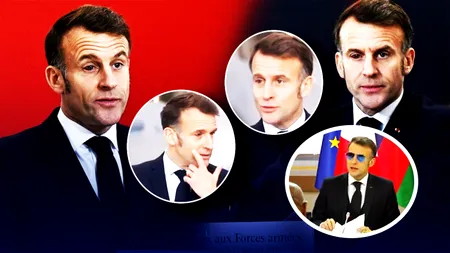 Emmanuel Macron a purtat ochelari după ce la ultimul discurs a avut ochiul drept însângerat. Oftalmolog: A suferit o hemoragie
