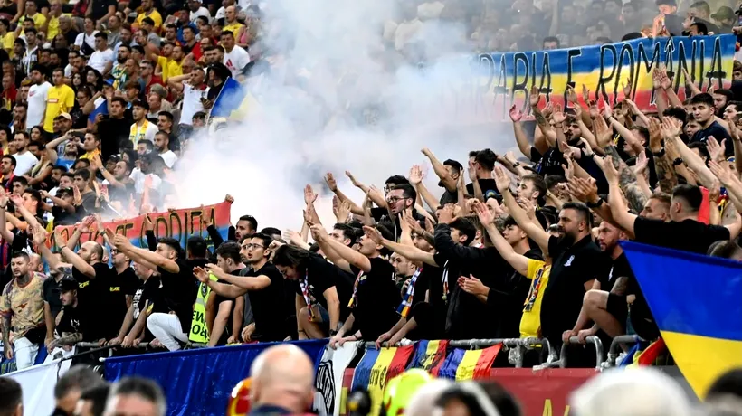 Sancțiunile dictate de UEFA, după incidentele din timpul meciului cu Kosovo. Ce spectatori mai au voie pe stadion, la partida România-Andorra