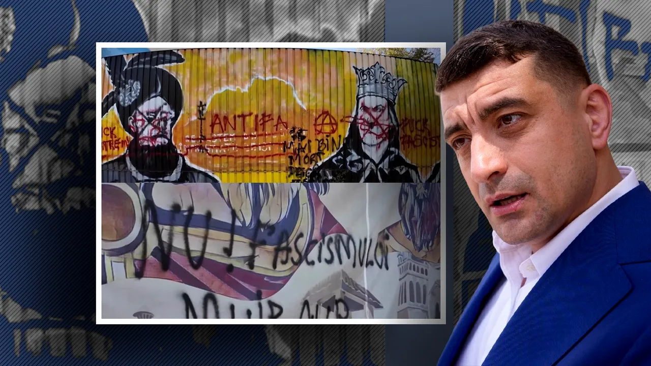 Poliția anunță că a deschis un dosar penal după ce Simion a făcut plângere pentru amenințări și vandalizarea sediului AUR