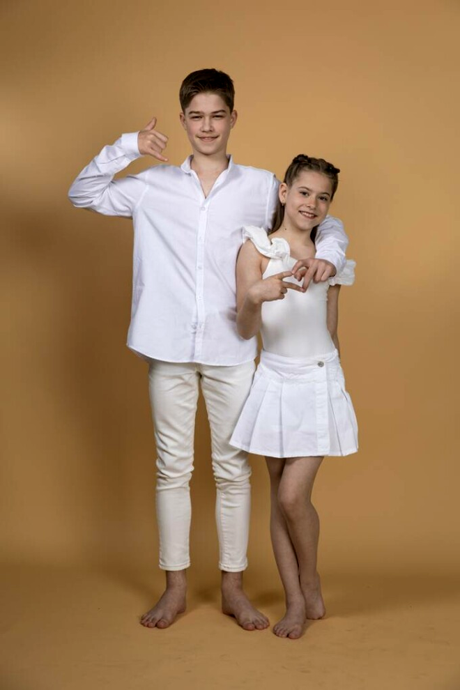 Olya și Valera au ocupat locul 2 la Românii au talent / Sursa foto: Pro Tv