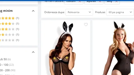 De la „costum iepuraș sexy