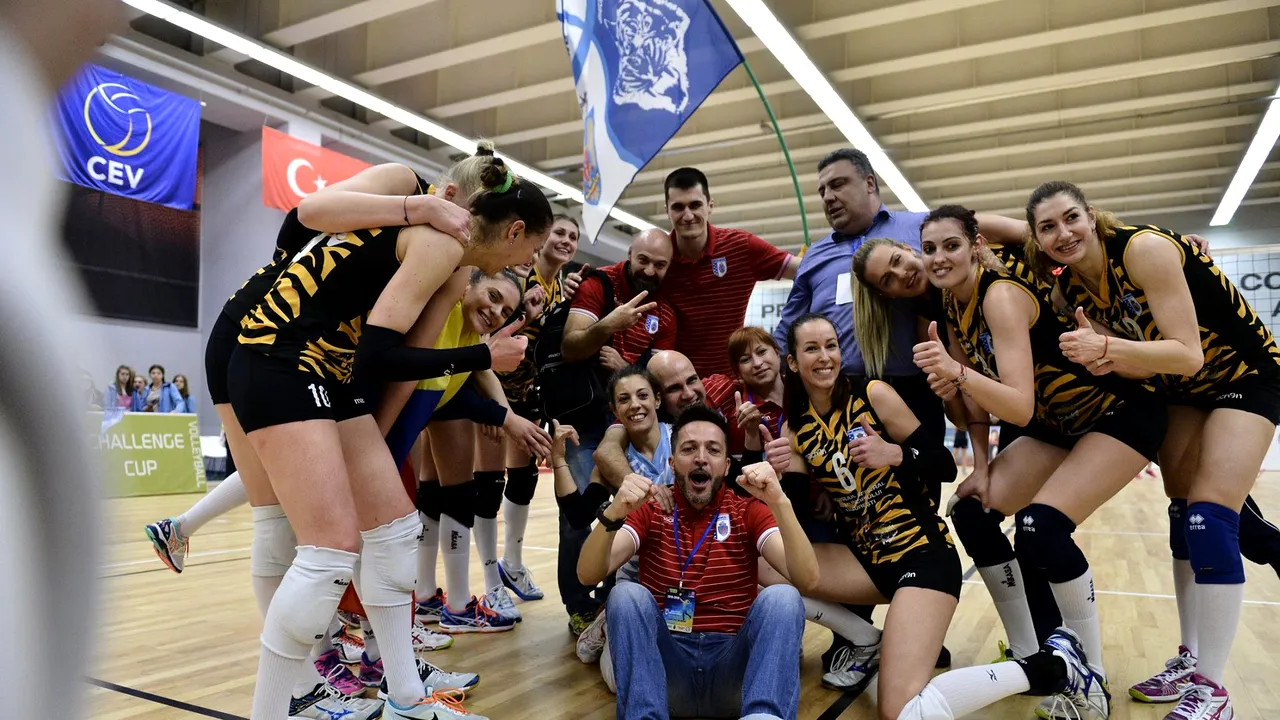 CSM București a câștigat Cupa Challenge la volei feminin