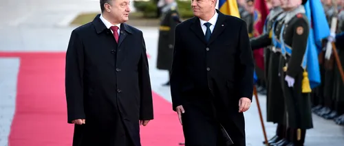 Anunțul Președinției, după ce <i class='ep-highlight'>Iohannis</i> s-a întâlnit cu Poroșenko 