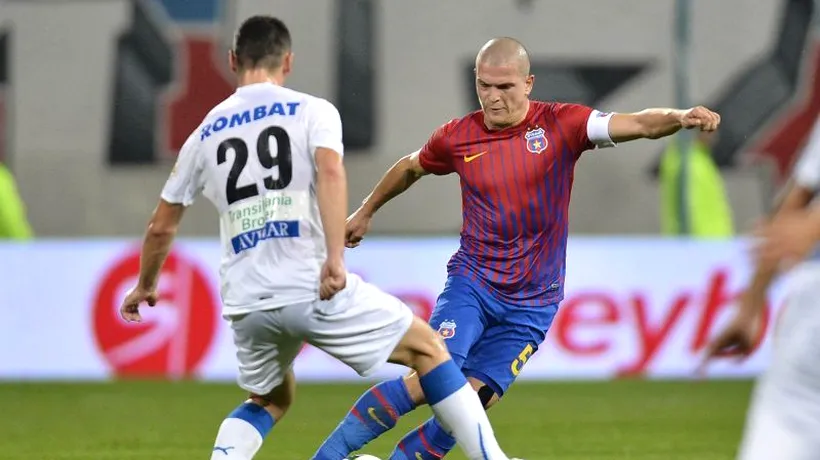 Bourceanu ar putea câștiga aproape 2 milioane de euro în următorii 4 ani, dacă rămâne la Steaua