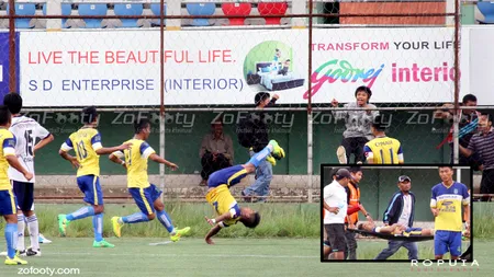 Un fotbalist a murit în timp ce sărbătorea marcarea unui gol - VIDEO