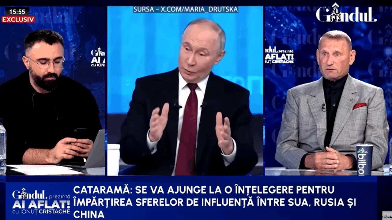 Cataramă, previziune sumbră: ”România va cădea sub sfera de influență a Rusiei”