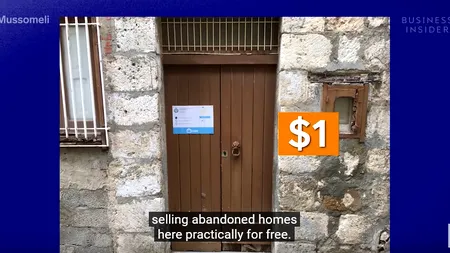 O femeie din SUA a CUMPĂRAT 3 case la 1 euro, în Italia. De ce au costat atât de puțin și ce va face cu ele
