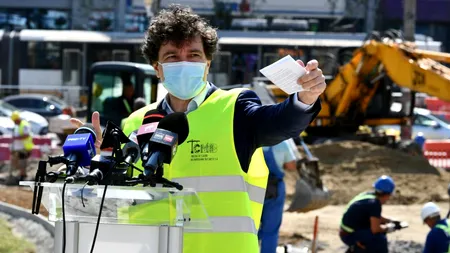 Nicușor Dan cere „mila” italienilor care construiesc tablierul pentru Pasajul Doamna Ghica: „Sper să ne înțeleagă până când rezolvăm problema”