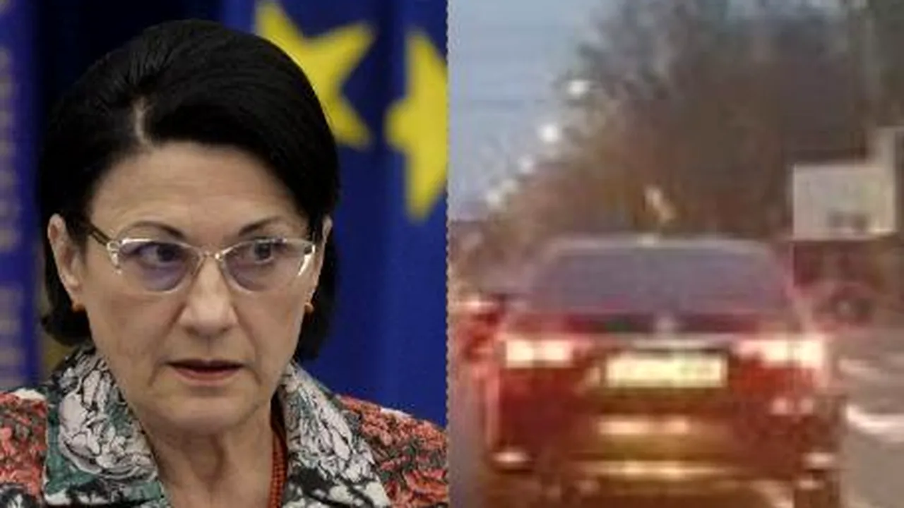 La următorul semafor trece PE ROȘU PLIN! Ecaterina ANDRONESCU, acuzată că a condus PERICULOS în traficul bucureștean