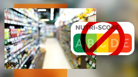 EXCLUSIV | Produsele alimentare cu eticheta Nutri-Score nu mai pot fi vândute în magazine din 1 noiembrie. Președintele ANPC explică decizia care a provocat scandal în industria alimentară: ”Nutriția nu poate răspunde doar «sănătos» sau «nesănătos»” - VIDEO