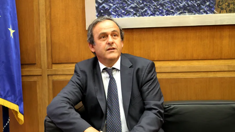 Michel Platini va demisiona de la președinția UEFA 