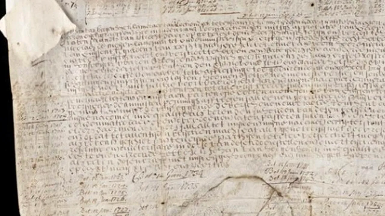 Universitatea Yale primește dobânda la o obligațiune emisă în 1648 pe piele de capră