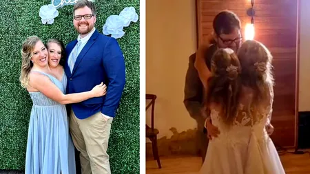 GEMENELE siameze care împart același trup s-au căsătorit cu un un veteran al armatei SUA: „Vom fi mame într-o zi”