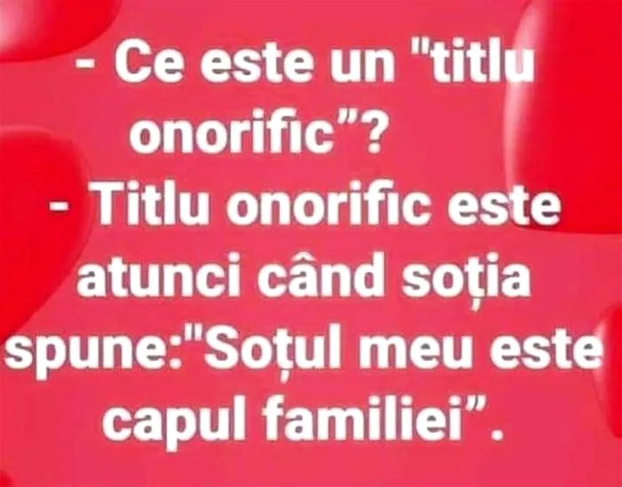 Bancul de vineri | Ce este un „titlu onorific”?