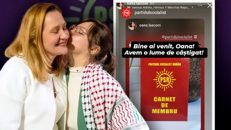 Fiica Elenei Lasconi s-a întors în România şi s-a înscris în Partidul Socialist Român. Şi-a postat carnetul de membru pe o reţea de socializare. PSR se recomandă ca fiind continuatorul Partidului Comunist Român