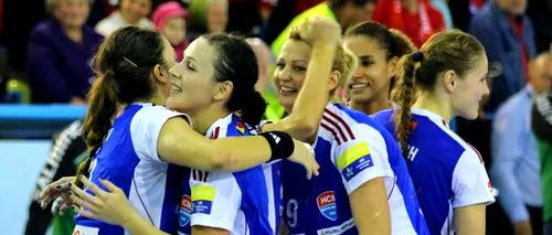 HCM Baia Mare, printre echipele calificate în grupele principale ale Ligii Campionilor la handbal feminin