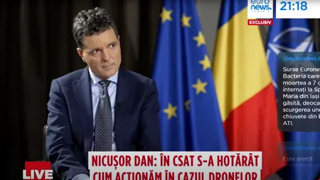 Nicușor Dan: Următoarea dronă care va intra în spațiul aerian românesc va fi doborâtă. Prudență, când vine vorba de avion cu pilot