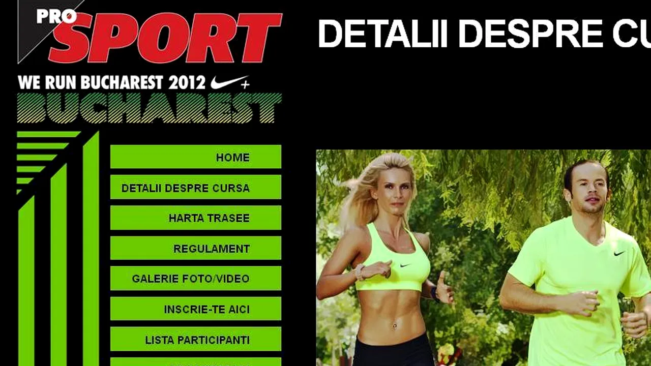 Gabi Szabo, CRBL și 600 de bucureșteni aleargă duminică la crosul ProSport 