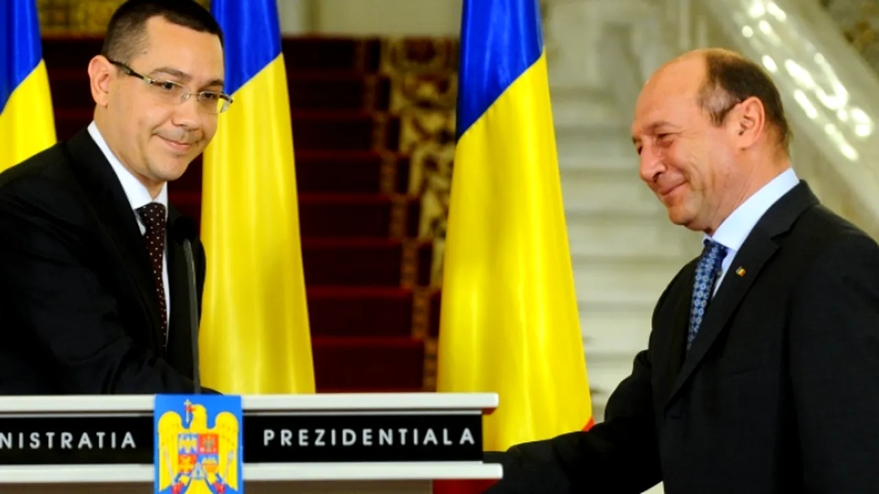 Ponta și Băsescu discută în CSAT  