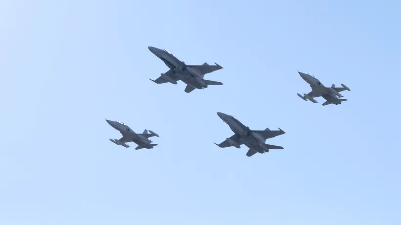 Spania va trimite în România opt avioane de luptă F/A-18 Hornet