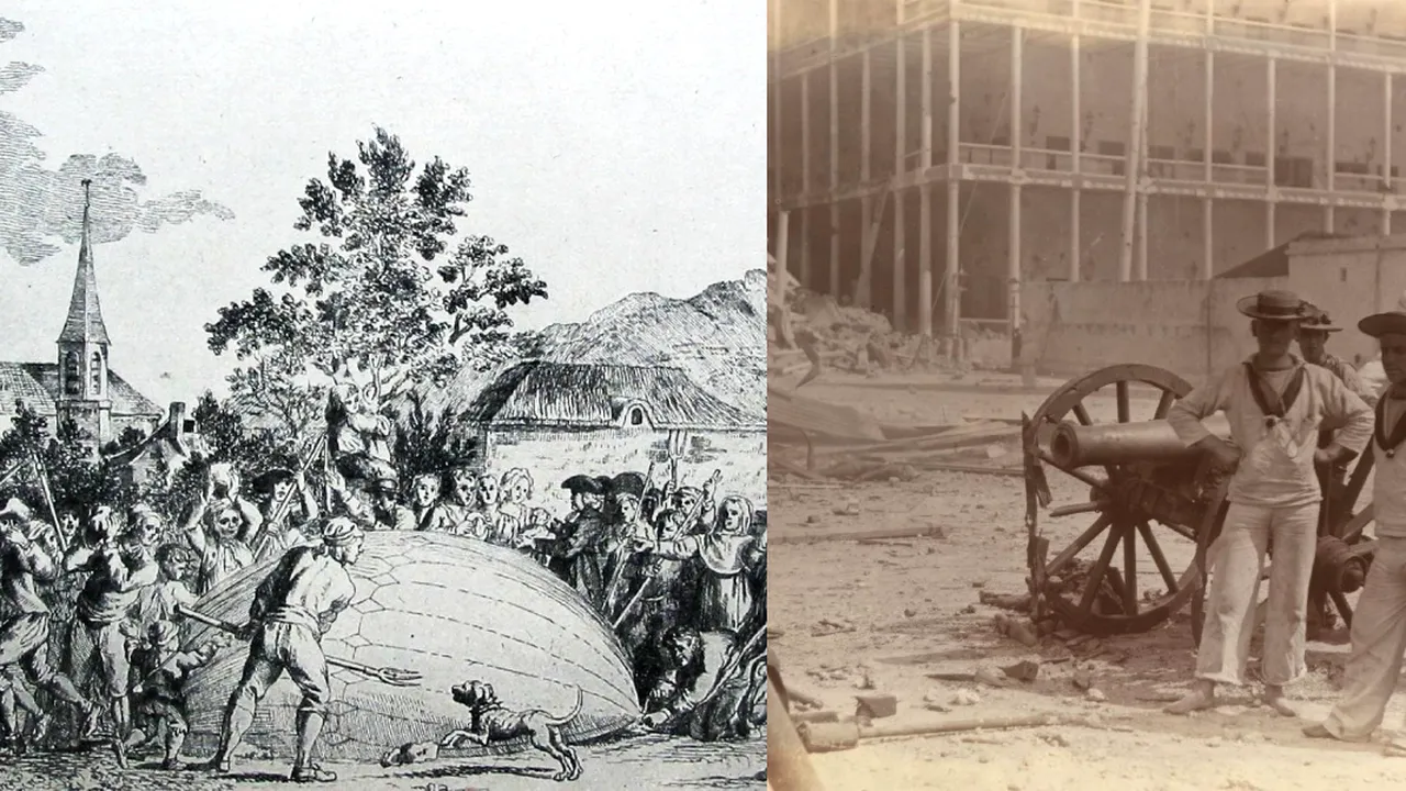 27 AUGUST, calendarul zilei: Primul balon din lume umplut cu hidrogen era distrus de localnicii îngroziți/Are loc cel mai scurt război din istorie