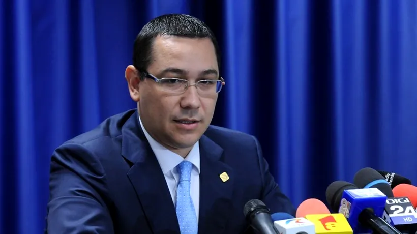 Ponta: Un colectiv condus de Dușa și Stroe prezintă marți Guvernului acte pentru aplicarea cererii CC