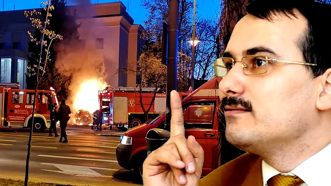 Cadavrul bărbatului care și-a dat foc după ce a intrat cu mașina în gardul Ambasadei Rusiei a fost identificat oficial