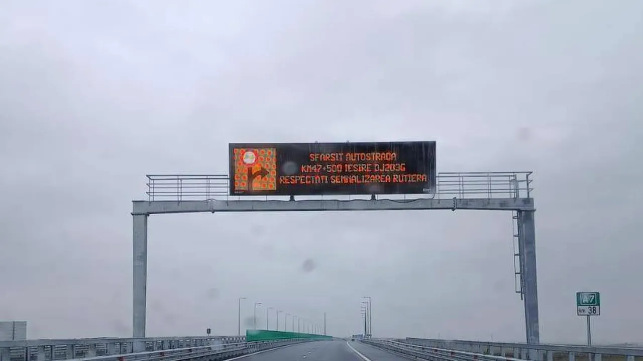 Lotul 2 al autostrăzii Ploieşti - Buzău se DESCHIDE vineri. Segmentul va prelua inclusiv traficul rutier de tranzit prin oraşul Mizil