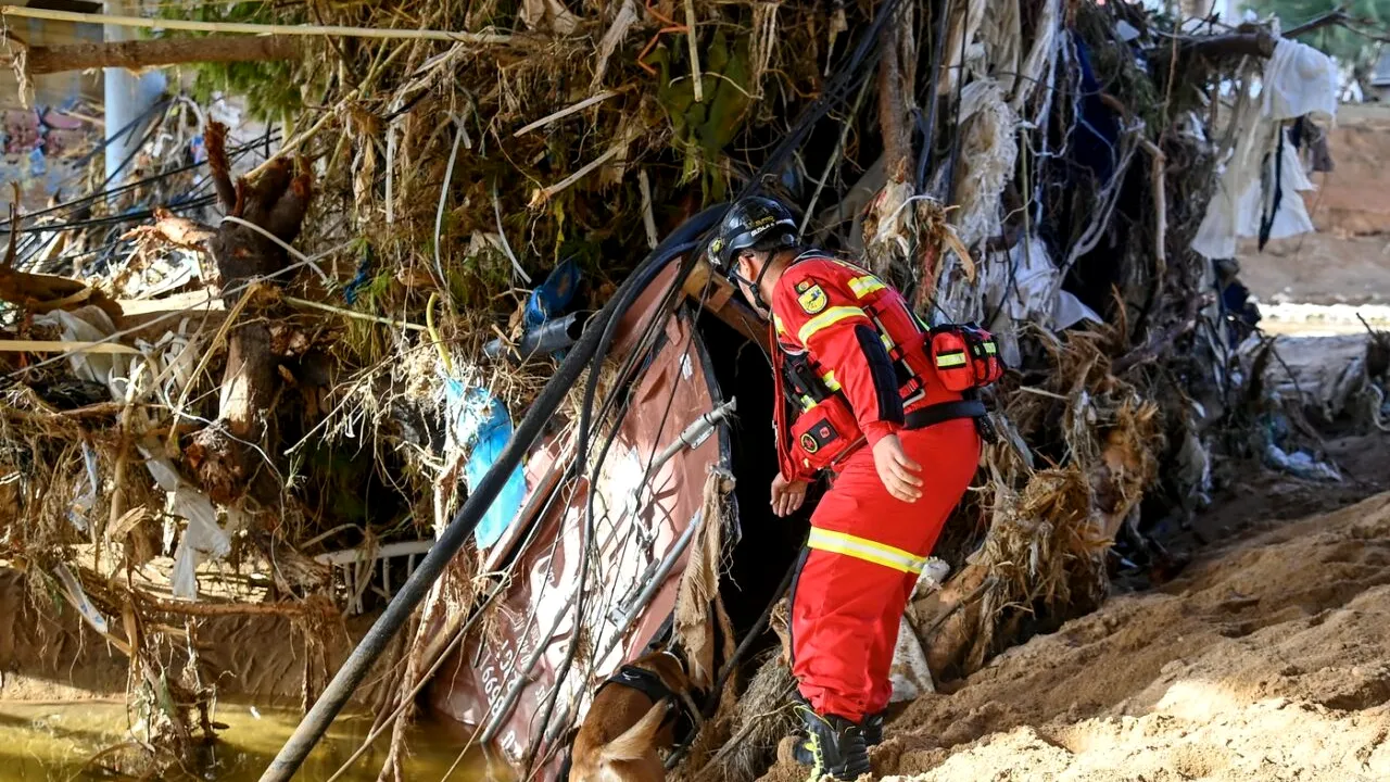 Spania trimite 1000 de militari în Valencia, după ce supraviețuitorii INUNDAȚIILOR au rămas agățați de stâlpii de iluminat
