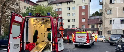 Un bărbat de 33 de ani a căzut de la etajul 4 al unui bloc din Cluj-Napoca. Medicii au început imediat manevrele de resuscitare