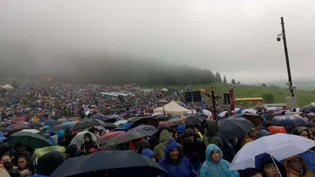 Vizita Papei Francisc la Șumuleu Ciuc: Peste 260 de pelerini au avut nevoie de asistență medicală din cauza hipotermiei