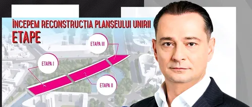 Daniel Băluță, la semnarea contractului pentru reabilitarea planșeului de la Unirii: Rezolvăm una dintre cele mai mari provocări de infrastructură