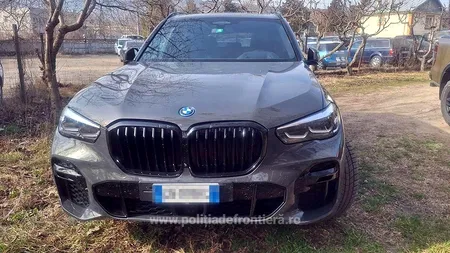 Bolid de lux, de 60.000 de euro, FURAT din Italia, descoperit la Vama Albița